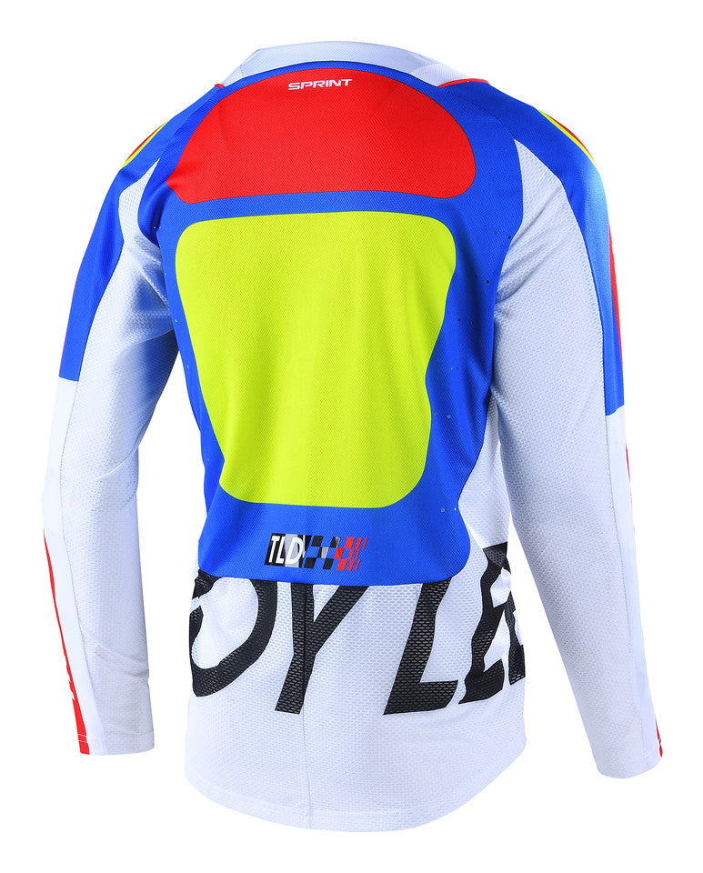 Jersey para niño Troy Lee Designs Sprint Drop In White